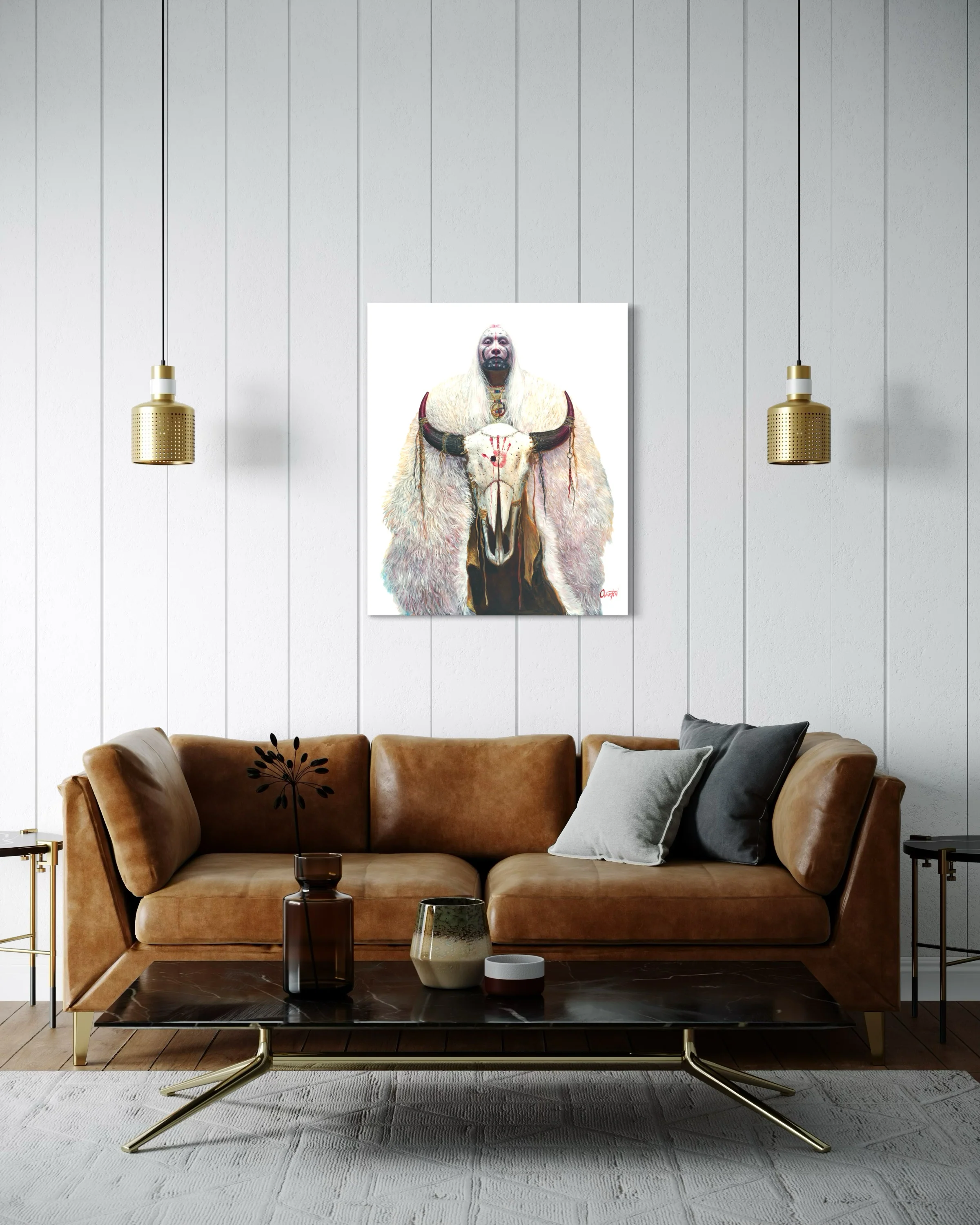 WHITE BUFFALO | Luxe Collection Canvas Print - Image 7