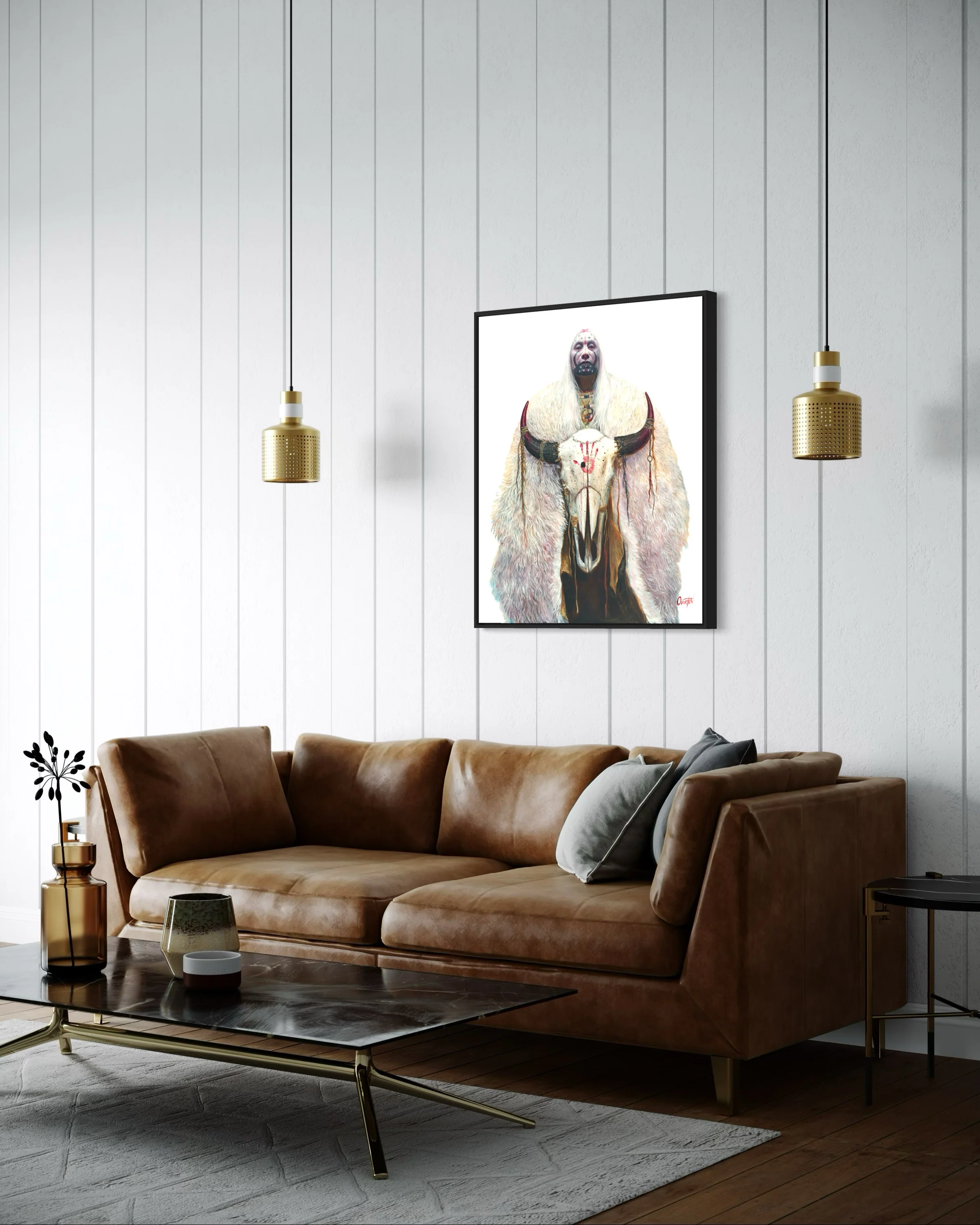 WHITE BUFFALO | Luxe Collection Canvas Print - Image 8